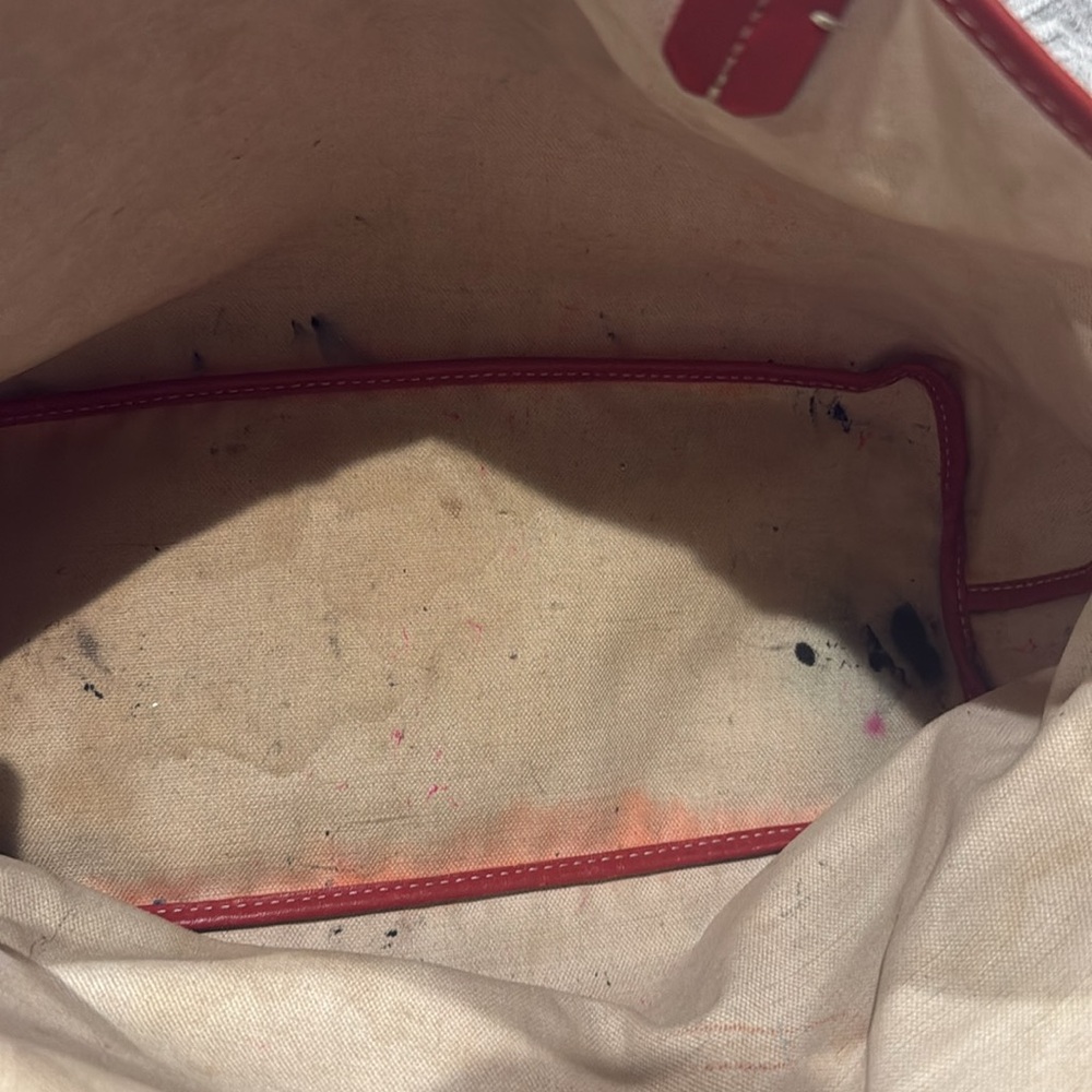 Authentic Goyard St. Louis Red Tote PM - Picture 14 of 14
